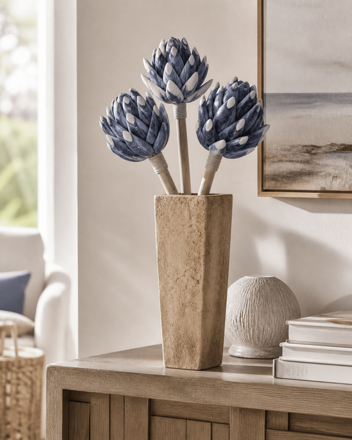 Ouma Lollie coastal decor display 2